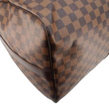 Load image into Gallery viewer, LOUIS VUITTON Keepall Bandouliere 55 Damier Ebene Travel Bag Brown
