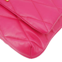 Load image into Gallery viewer, YVES SAINT LAURENT LE 57 Quilted Leather Hobo Bag Pink
