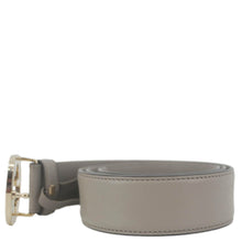 Load image into Gallery viewer, GUCCI Interlocking G Leather Belt Size 85.34 Gray 546386
