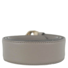 Load image into Gallery viewer, GUCCI Interlocking G Leather Belt Size 85.34 Gray 546386
