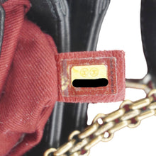 Load image into Gallery viewer, CHANEL Just Mademoiselle Bowling Small Quilted Leather Shoulder Bag Black
