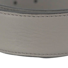 Load image into Gallery viewer, GUCCI Interlocking G Leather Belt Size 85.34 Gray 546386
