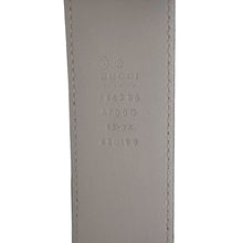 Load image into Gallery viewer, GUCCI Interlocking G Leather Belt Size 85.34 Gray 546386
