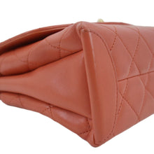 Load image into Gallery viewer, CHANEL Trendy Spirit 28 Top Handle Quilted Leather Shoulder Bag Red
