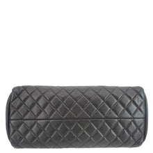 Load image into Gallery viewer, CHANEL Just Mademoiselle Bowling Small Quilted Leather Shoulder Bag Black
