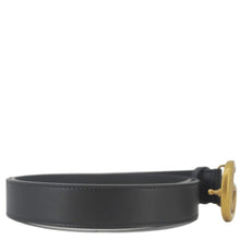 Load image into Gallery viewer, GUCCI GG Buckle Marmont Thin Leather Belt Size 90.36 Black 414516
