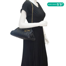Load image into Gallery viewer, CHANEL Just Mademoiselle Bowling Small Quilted Leather Shoulder Bag Black
