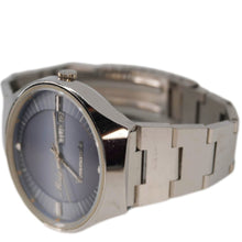 Load image into Gallery viewer, Mido Commander 1970 Day Date Men&#39;s Stainless Steel Watch Blue Grey Dial 41MM
