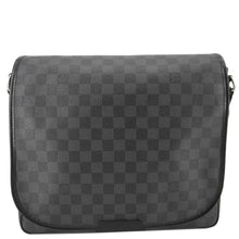 Load image into Gallery viewer, LOUIS VUITTON Daniel MM Damier Graphite Messenger Bag Black
