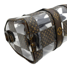 Load image into Gallery viewer, LOUIS VUITTON Chess Keepall  25 Monogram Canvas Satchel Bag Brown
