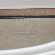 Load image into Gallery viewer, GUCCI Horsebit 1955 Small GG Supreme Canvas Top Handle Shoulder Bag Beige 703848
