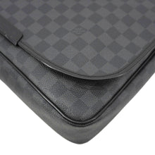 Load image into Gallery viewer, LOUIS VUITTON Daniel MM Damier Graphite Messenger Bag Black
