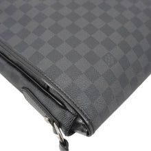 Load image into Gallery viewer, LOUIS VUITTON Daniel MM Damier Graphite Messenger Bag Black
