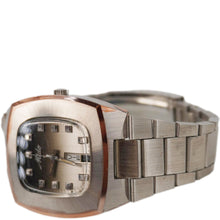 Load image into Gallery viewer, Mido Rare 1849 Men&#39;s Stainless Steel Swiss Automatic Watch Brown Dial 37MM
