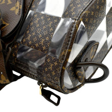 Load image into Gallery viewer, LOUIS VUITTON Chess Keepall  25 Monogram Canvas Satchel Bag Brown
