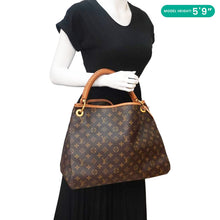 Load image into Gallery viewer, LOUIS VUITTON Artsy MM NM Monogram Canvas Shoulder Bag Brown
