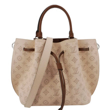 Load image into Gallery viewer, LOUIS VUITTON Girolata Monogram Mahina Leather Shoulder Bag Peach
