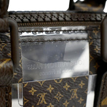 Load image into Gallery viewer, LOUIS VUITTON Chess Keepall  25 Monogram Canvas Satchel Bag Brown
