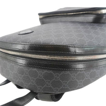 Load image into Gallery viewer, GUCCI Interlocking G Medium Supreme Canvas Backpack Black 704017

