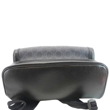 Load image into Gallery viewer, GUCCI Interlocking G Medium Supreme Canvas Backpack Black 704017
