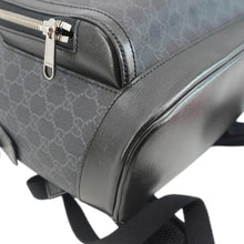 Load image into Gallery viewer, GUCCI Interlocking G Medium Supreme Canvas Backpack Black 704017
