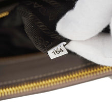 Load image into Gallery viewer, PRADA Double Zip Medium Lux Saffiano Leather Tote Argilla
