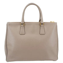 Load image into Gallery viewer, PRADA Double Zip Medium Lux Saffiano Leather Tote Argilla
