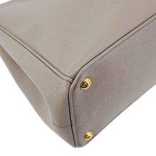 Load image into Gallery viewer, PRADA Double Zip Medium Lux Saffiano Leather Tote Argilla
