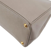 Load image into Gallery viewer, PRADA Double Zip Medium Lux Saffiano Leather Tote Argilla
