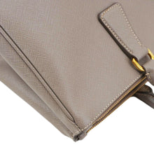Load image into Gallery viewer, PRADA Double Zip Medium Lux Saffiano Leather Tote Argilla
