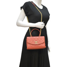 Load image into Gallery viewer, CHANEL Trendy Spirit 28 Top Handle Quilted Leather Shoulder Bag Red
