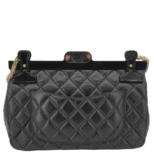 Load image into Gallery viewer, CHANEL 2.55 Reissue Hanger Flap Quilted Leather Crossbody Bag Black
