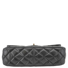 Load image into Gallery viewer, CHANEL 2.55 Reissue Hanger Flap Quilted Leather Crossbody Bag Black
