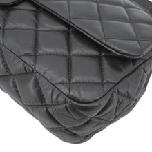 Load image into Gallery viewer, CHANEL 2.55 Reissue Hanger Flap Quilted Leather Crossbody Bag Black
