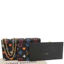 Load image into Gallery viewer, LOUIS VUITTON Pochette Felicie Game On Canvas Crossbody Bag Multicolor
