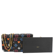 Load image into Gallery viewer, LOUIS VUITTON Pochette Felicie Game On Canvas Crossbody Bag Multicolor
