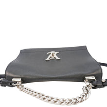 Load image into Gallery viewer, LOUIS VUITTON Lockme II BB Pebbled Leather Shoulder Bag Black
