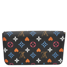 Load image into Gallery viewer, LOUIS VUITTON Pochette Felicie Game On Canvas Crossbody Bag Multicolor
