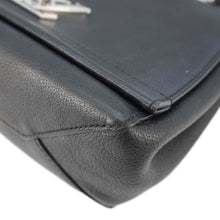 Load image into Gallery viewer, LOUIS VUITTON Lockme II BB Pebbled Leather Shoulder Bag Black
