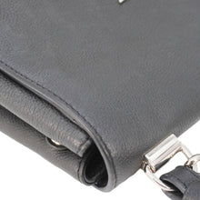 Load image into Gallery viewer, LOUIS VUITTON Lockme II BB Pebbled Leather Shoulder Bag Black
