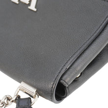 Load image into Gallery viewer, LOUIS VUITTON Lockme II BB Pebbled Leather Shoulder Bag Black
