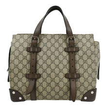 Load image into Gallery viewer, GUCCI Small GG Supreme Canvas Tote Bag Beige 643814
