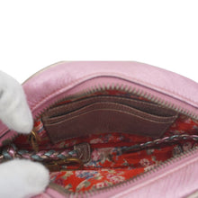 Load image into Gallery viewer, GUCCI Trapuntata Mini Zumi Dome Laminated Nappa Leather Crossbody Bag pink 534951
