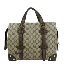 Load image into Gallery viewer, GUCCI Small GG Supreme Canvas Tote Bag Beige 643814
