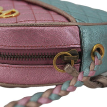 Load image into Gallery viewer, GUCCI Trapuntata Mini Zumi Dome Laminated Nappa Leather Crossbody Bag pink 534951
