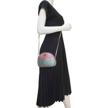 Load image into Gallery viewer, GUCCI Trapuntata Mini Zumi Dome Laminated Nappa Leather Crossbody Bag pink 534951
