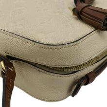 Load image into Gallery viewer, LOUIS VUITTON Saintonge Monogram Empreinte Leather Crossbody Bag Creme
