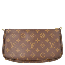 Load image into Gallery viewer, LOUIS VUITTON Multi Pochette Accessoires Monogram Canvas Crossbody Bag Brown
