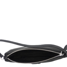 Load image into Gallery viewer, Prada Accessory Pouch Nylon Hobo Bag Black – Zip View
