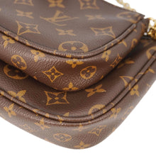 Load image into Gallery viewer, LOUIS VUITTON Multi Pochette Accessoires Monogram Canvas Crossbody Bag Brown
